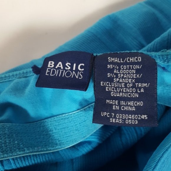 Basic Editions Built In Bra Tank Top Cami - Picture 5 of 5